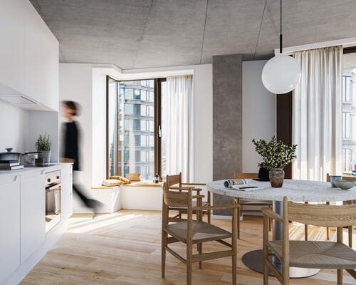 3 værelses lejlighed i København V