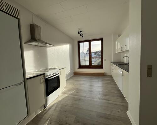 Delevenlig lejlighed på gågaden i Vejle!