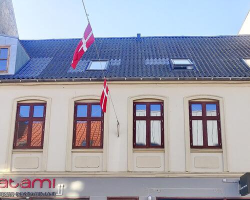 Delevenlig lejlighed på gågaden i Vejle!