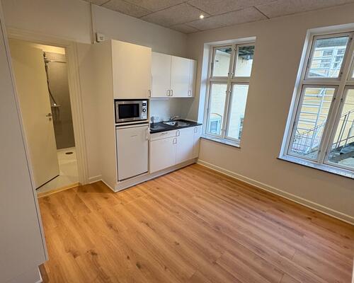 Nyrenoveret 1. værelses pendlerlejlighed