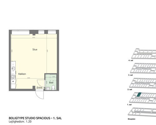 Et lyst pusterum nær København K