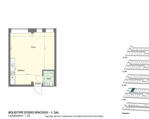 Et lyst pusterum nær København K