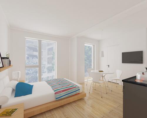 1 værelses lejlighed i København S