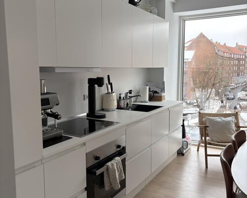 Unik lejlighed med egen overdækket altan