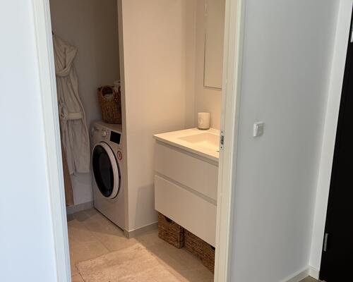 Unik lejlighed med egen overdækket altan