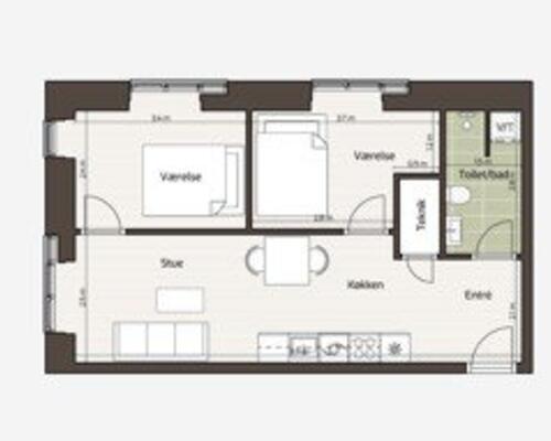 PERFEKT 3 VÆRELSES TÆT PÅ AARHUS