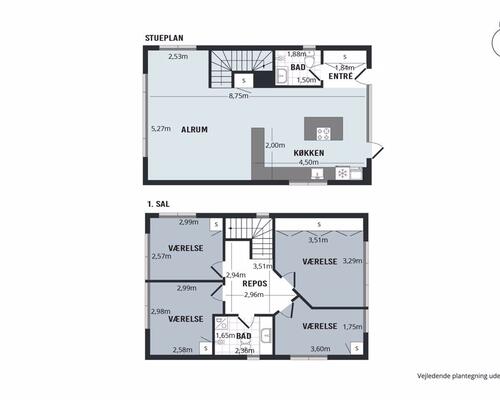Familievenligt 5-værelses rækkehus på Marshalls Alle