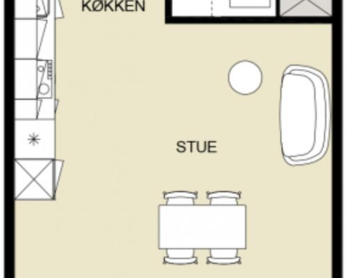 Nyopført lækker 2-vær. lejlighed på 1. sal i populært område i Aarhus N.