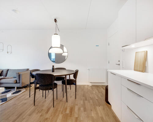 Nyopført 2-værelses lejlighed i Solhusene