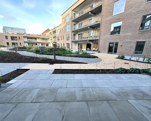 Moderne lejlighed med smuk udsigt til fjorden