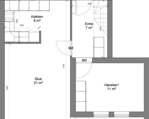 4 værelses lejlighed i Vestbjerg