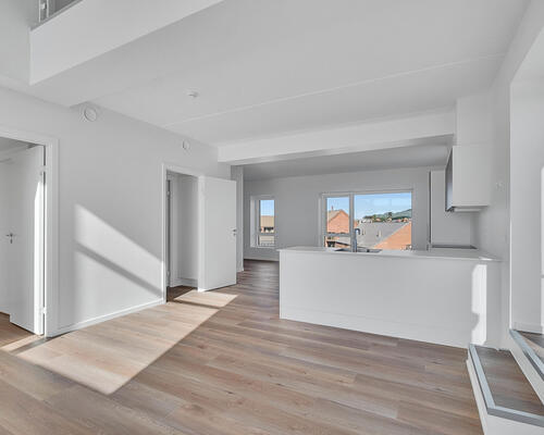 Elegant penthouse med fantastisk udsigt og skønne omgivelser