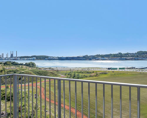 Elegant penthouse med fantastisk udsigt og skønne omgivelser