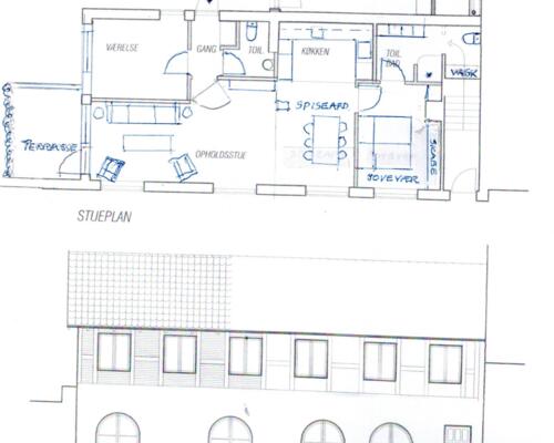 Skøn Stuelejlighed m. terrasse i Odense C.