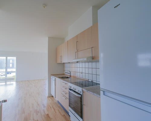 Central og lys 3 værelses med altan og parkering, Horsens