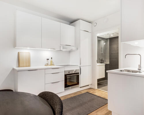 Nyopført 2-værelses lejlighed i Solhusene