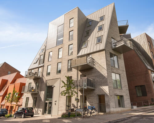 Moderne byliv med Botanisk Have som nabo