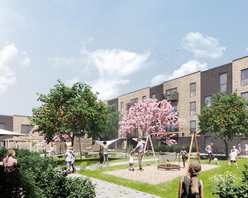 Skøn lys 2-værelses lejlighed med egen terrasse