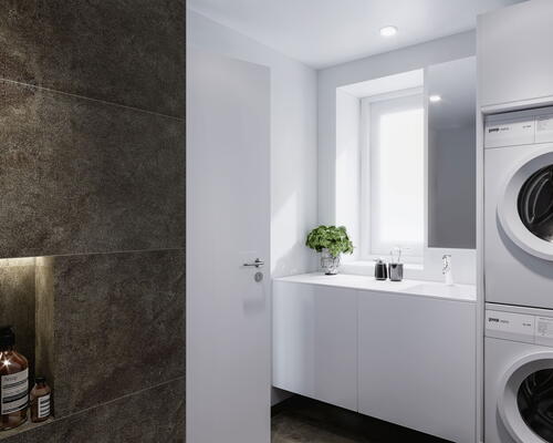 Skøn lys 2-værelses lejlighed med egen terrasse