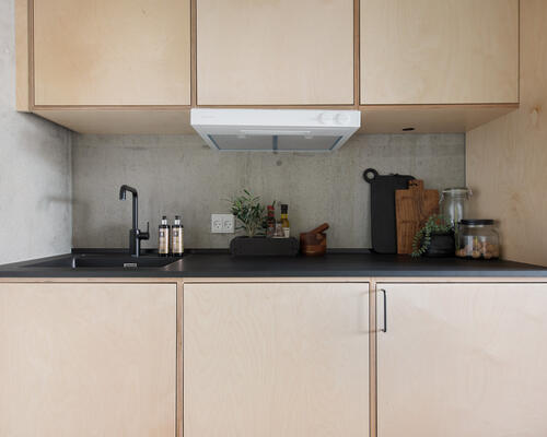 Flot 1-værelses lejlighed i Sluseholmen