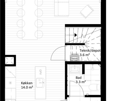 5 værelses hus i Hasselager