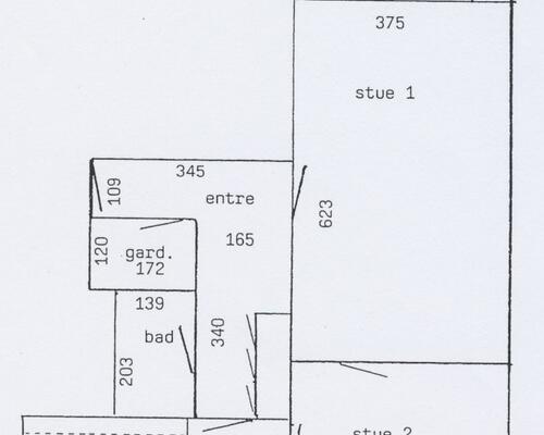 2 værelses lejlighed i Vamdrup