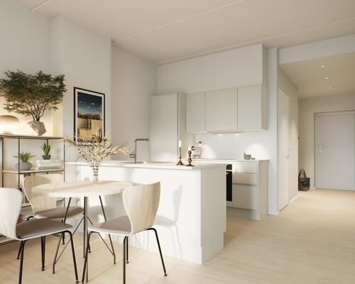 1 værelses lejlighed i Espergærde