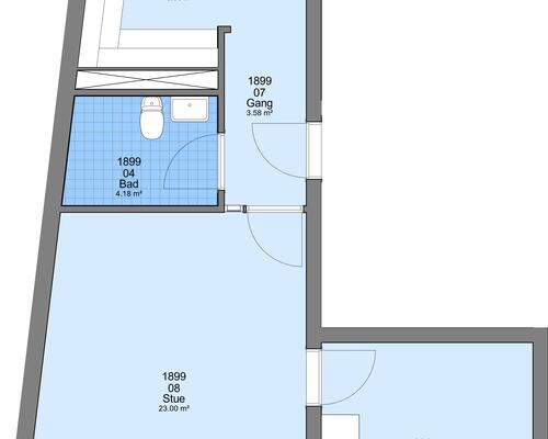 2 værelses lejlighed i Frederikshavn