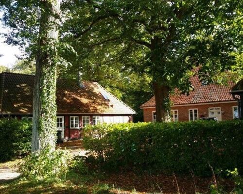 Bindingsværkshus i naturskønne omgivelser