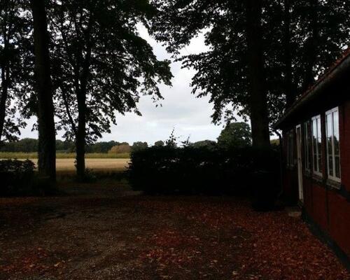 Bindingsværkshus i naturskønne omgivelser