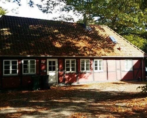 Bindingsværkshus i naturskønne omgivelser