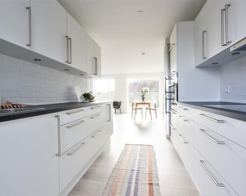 Lækkert 4-vær. rækkehus i Malling med egen have/terrasse.