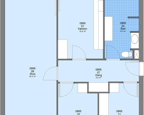 Klar til indflytning 15.03.2025
