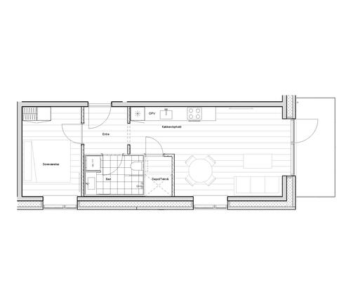 2-værelses i Gartnerbyen