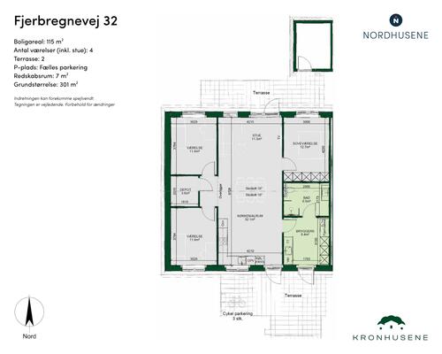 4 værelses hus i Odense NV