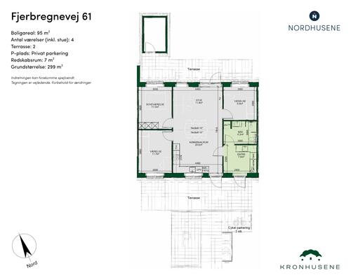 4 værelses lejlighed i Odense NV