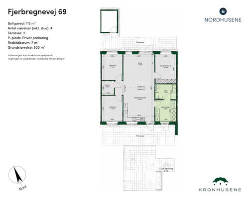 4 værelses hus i Odense NV