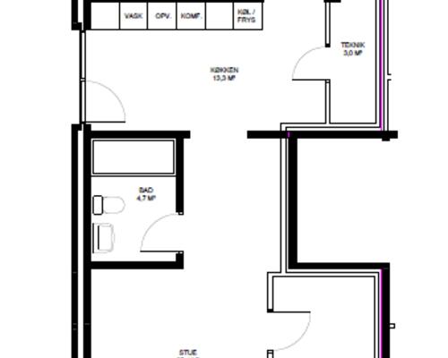 Lækkert stort og nybygget rækkehus