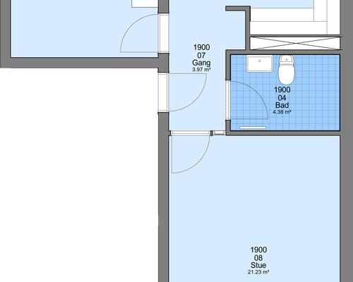 2 værelses lejlighed i Frederikshavn