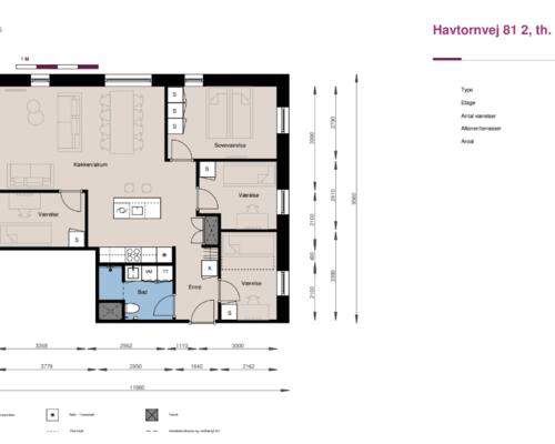5 værelses lejlighed i Hedehusene