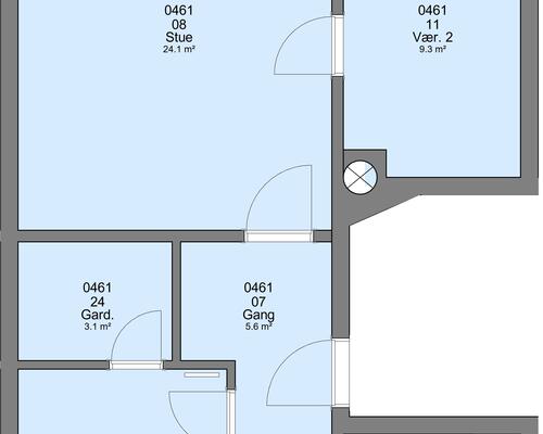 3 værelses lejlighed i Frederikshavn