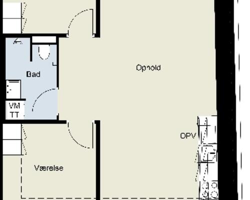 3 værelses lejlighed i Odense C