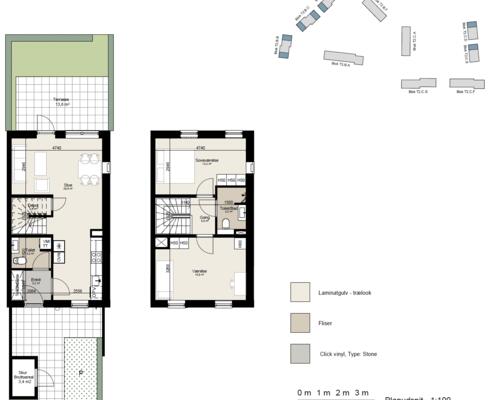 3 værelses hus i Middelfart