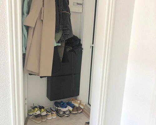 Lys 2-værelses på 47 m2 med grønt gårdmiljø