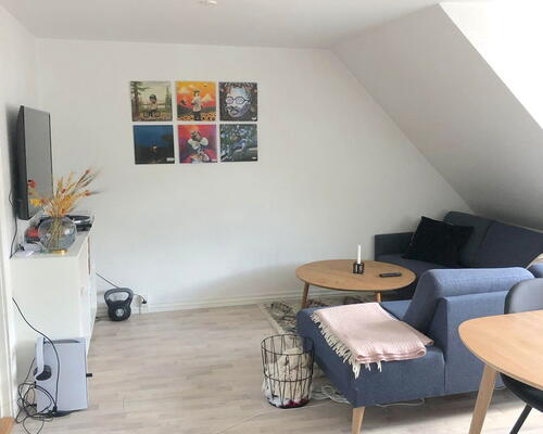 Lys 2-værelses på 47 m2 med grønt gårdmiljø