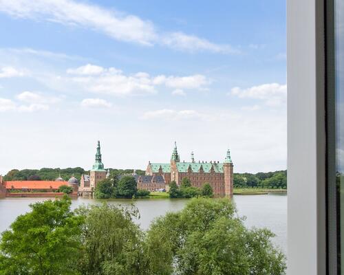 Lav aftensmaden med direkte udsigt til slottet