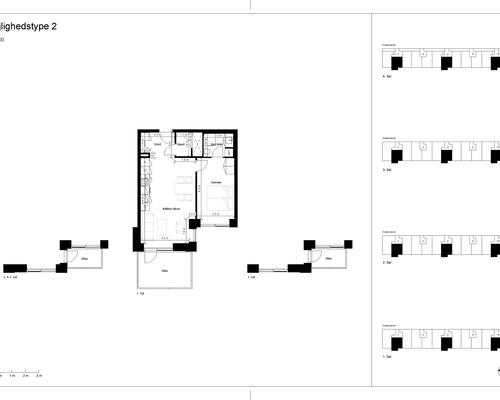 2 værelses lejlighed i Odense SV