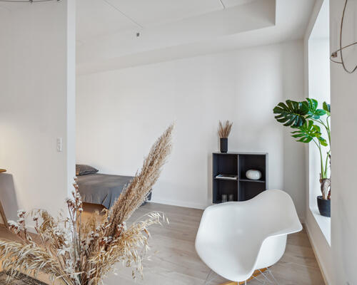 Nyopført 1-værelses lejlighed på Østre Havn i Aalborg