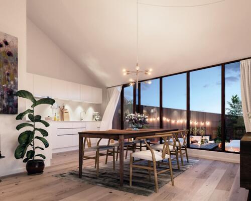 4-værelses lejlighed med altan centralt i Espergærde