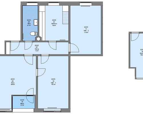 4 værelses lejlighed i Esbjerg